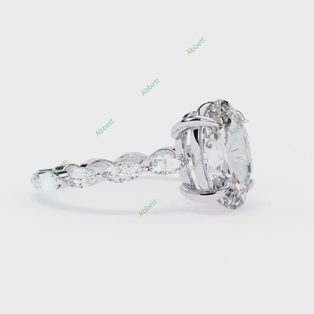 Accented Engagement Ring ENAC1128