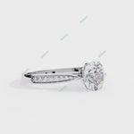 Load and play video in Gallery viewer, Hidden Halo Engagement Ring ENHI1558
