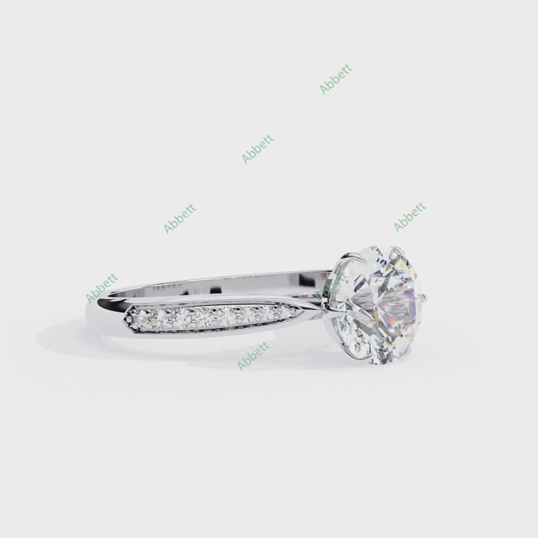Hidden Halo Engagement Ring ENHI1558