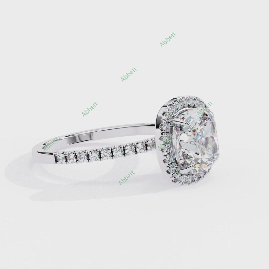 Halo Engagement Ring ENHA1148
