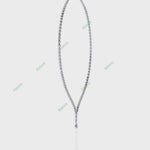 Load and play video in Gallery viewer, Pear Tennis Necklace NETE1305
