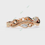 Load and play video in Gallery viewer, Anniversary Wedding Band WEAN1031
