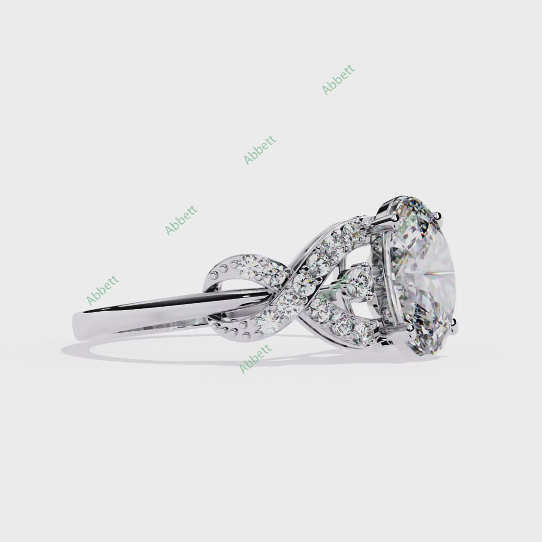 Accented Engagement Ring ENAC1220