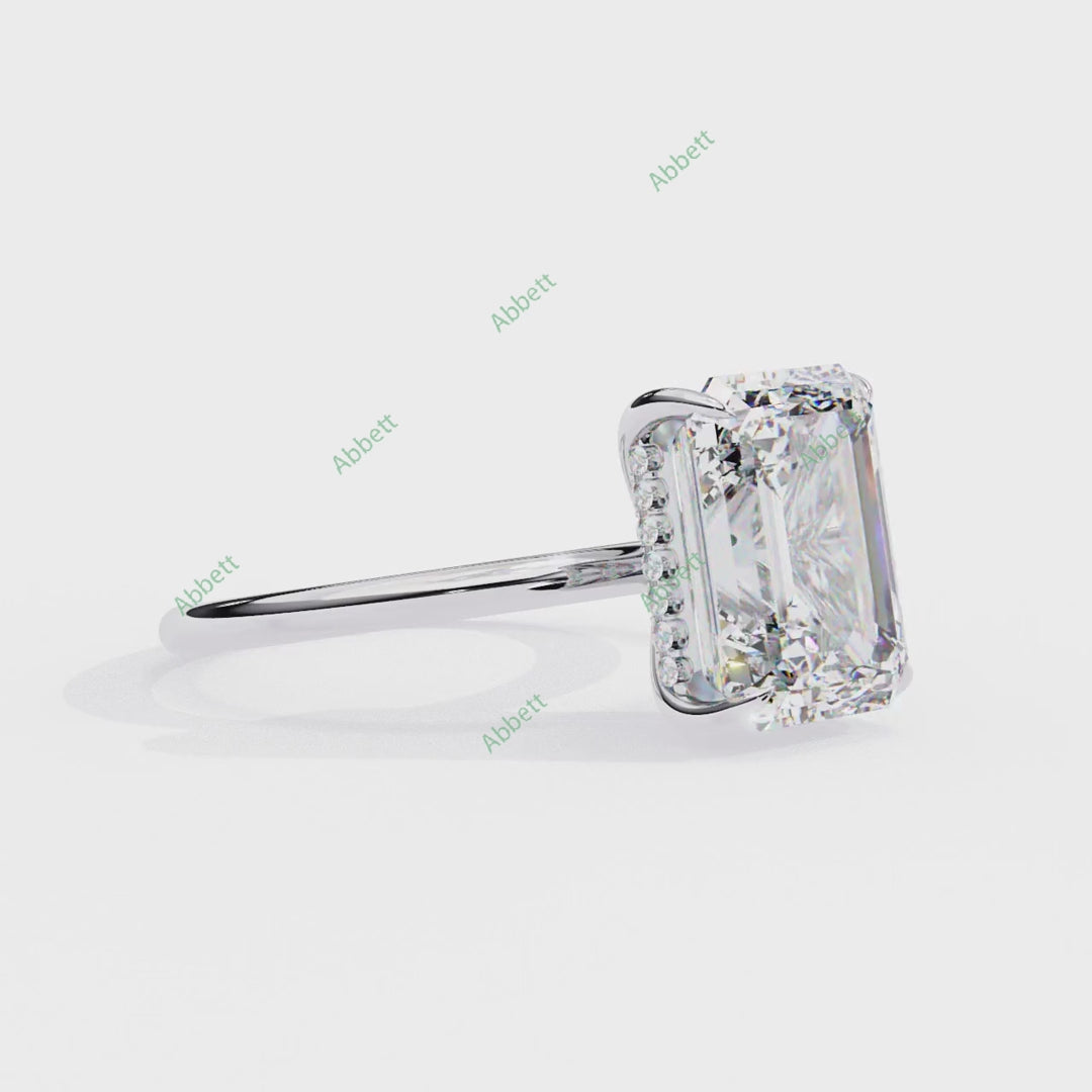 Hidden Halo Engagement Ring ENHI1576