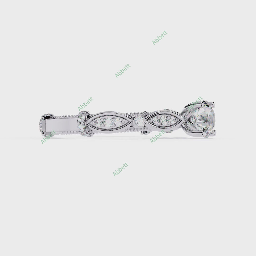 Accented Engagement Ring ENAC1217