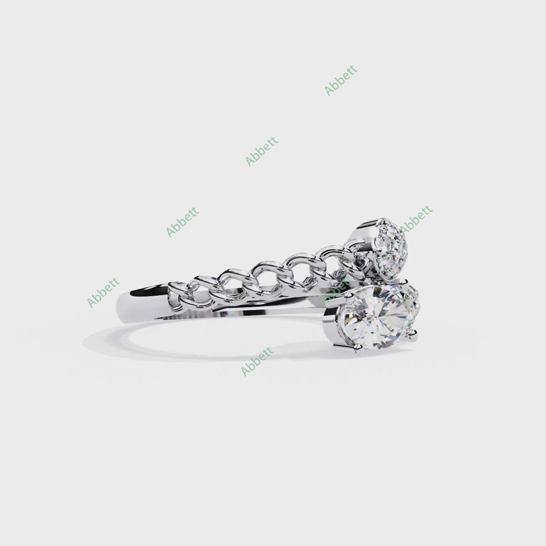 Bypass Engagement Ring ENBY1189