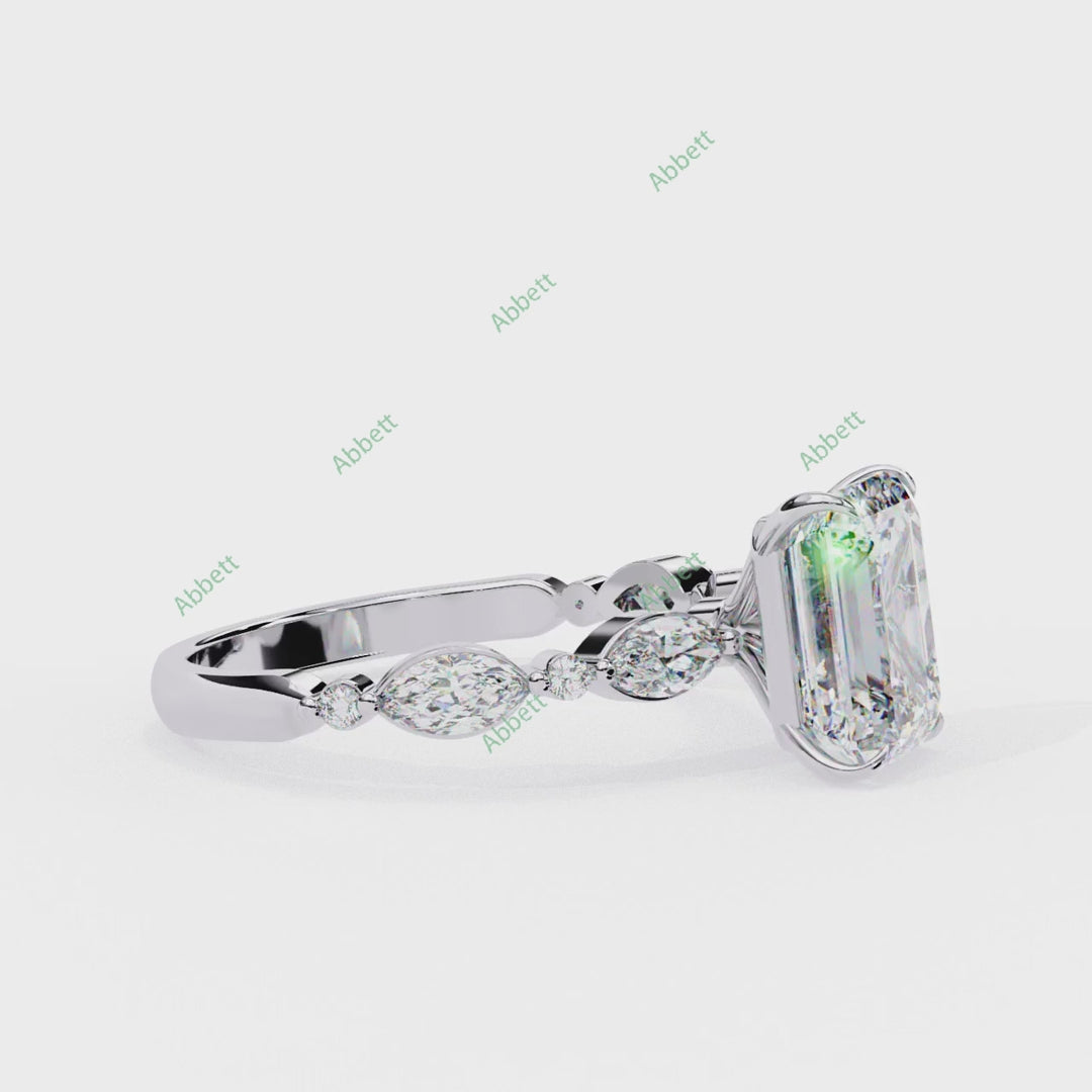 Accented Engagement Ring ENAC1058