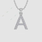 Load and play video in Gallery viewer, Letter Pendant PELE036
