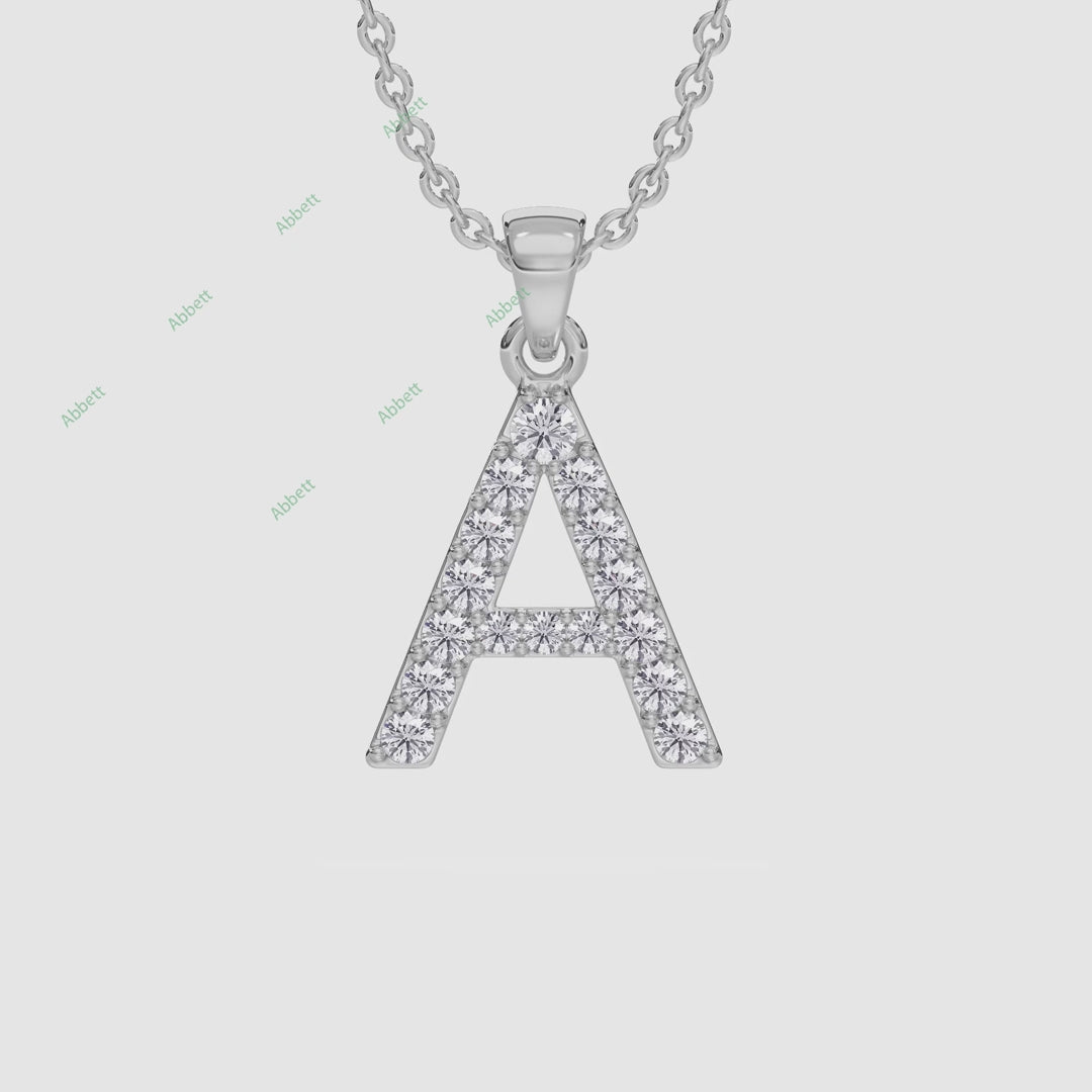 Letter Pendant PELE036