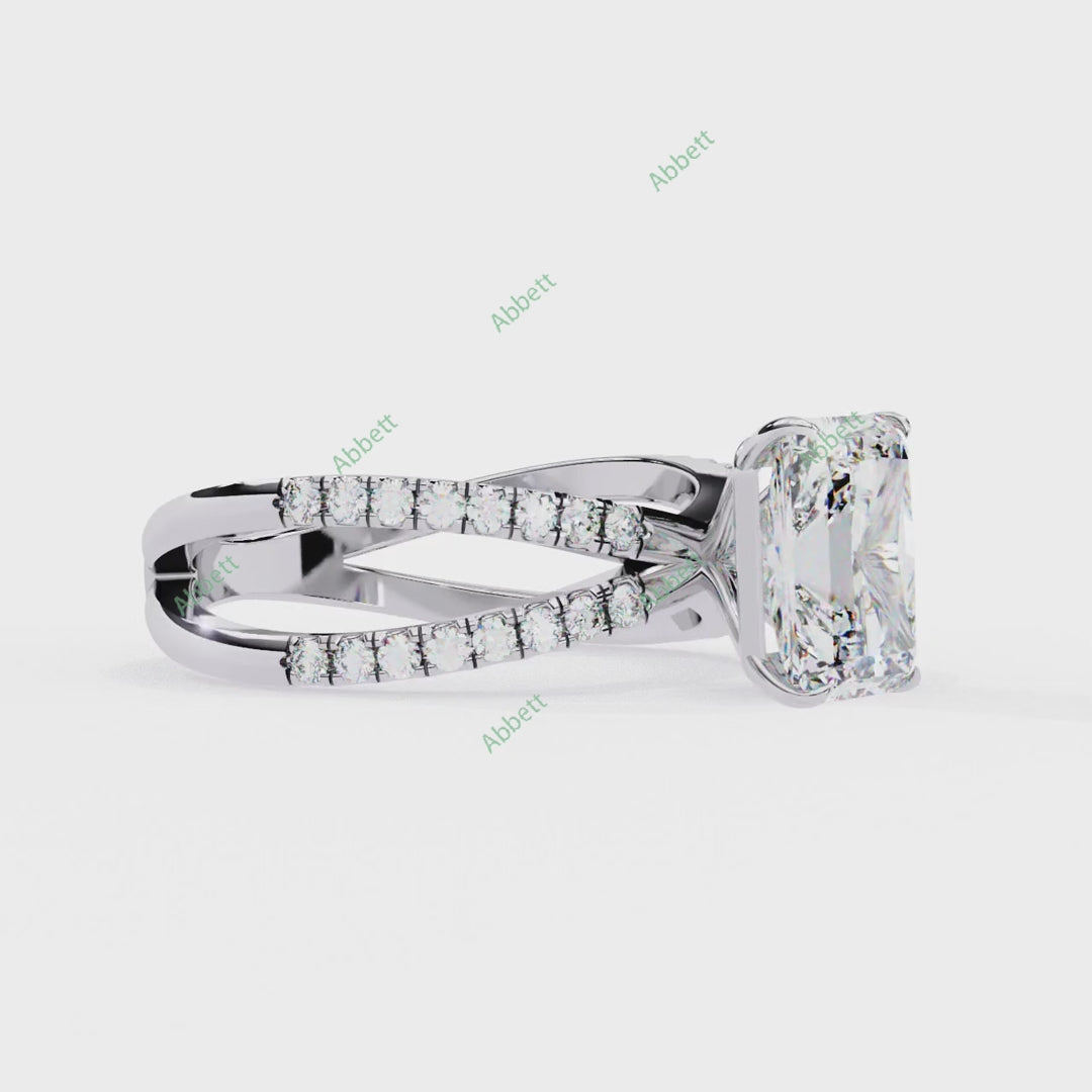 Accented Engagement Ring ENAC1542