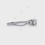 Load and play video in Gallery viewer, Accented Engagement Ring ENAC1205
