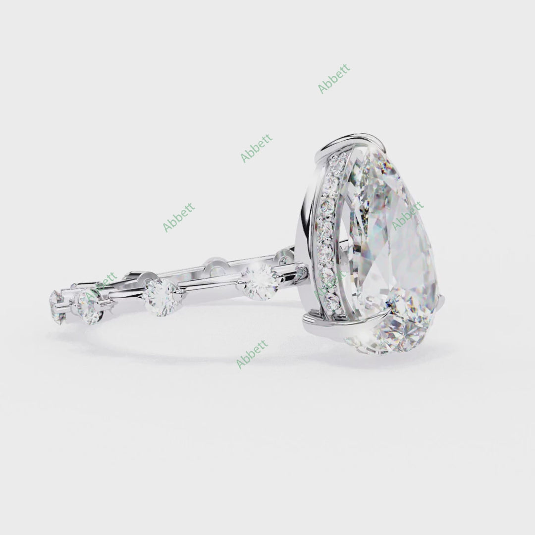 Hidden Halo Engagement Ring ENHI1125
