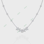 Load and play video in Gallery viewer, Emerald Stardust Necklace NEST1283
