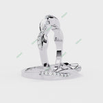 Load and play video in Gallery viewer, Halo Engagement Ring ENHA1588
