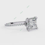 Load and play video in Gallery viewer, Hidden Halo Engagement Ring ENHI1157
