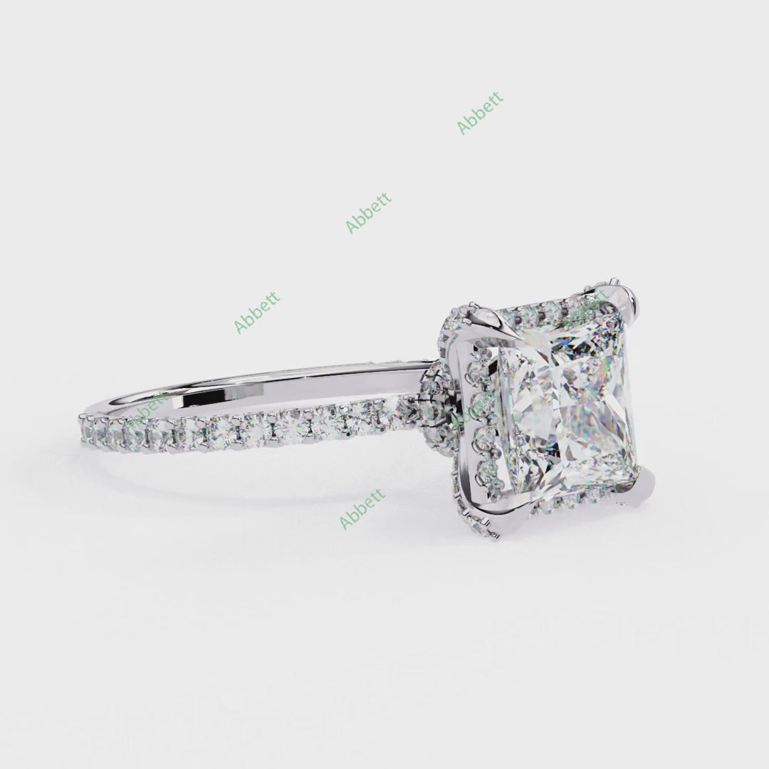 Hidden Halo Engagement Ring ENHI1157