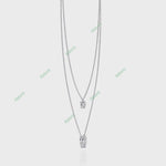 Load and play video in Gallery viewer, Pear Layered Necklace NELA1291
