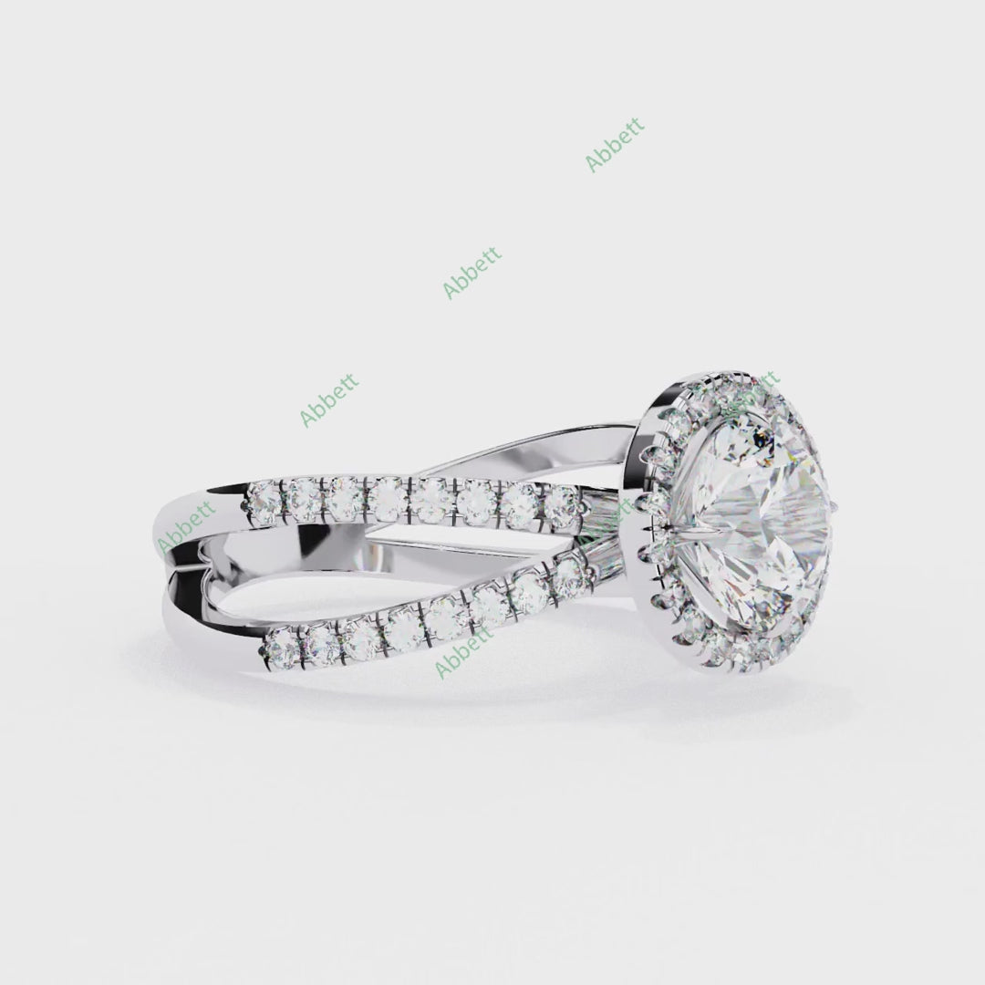 Halo Engagement Ring ENHA1545
