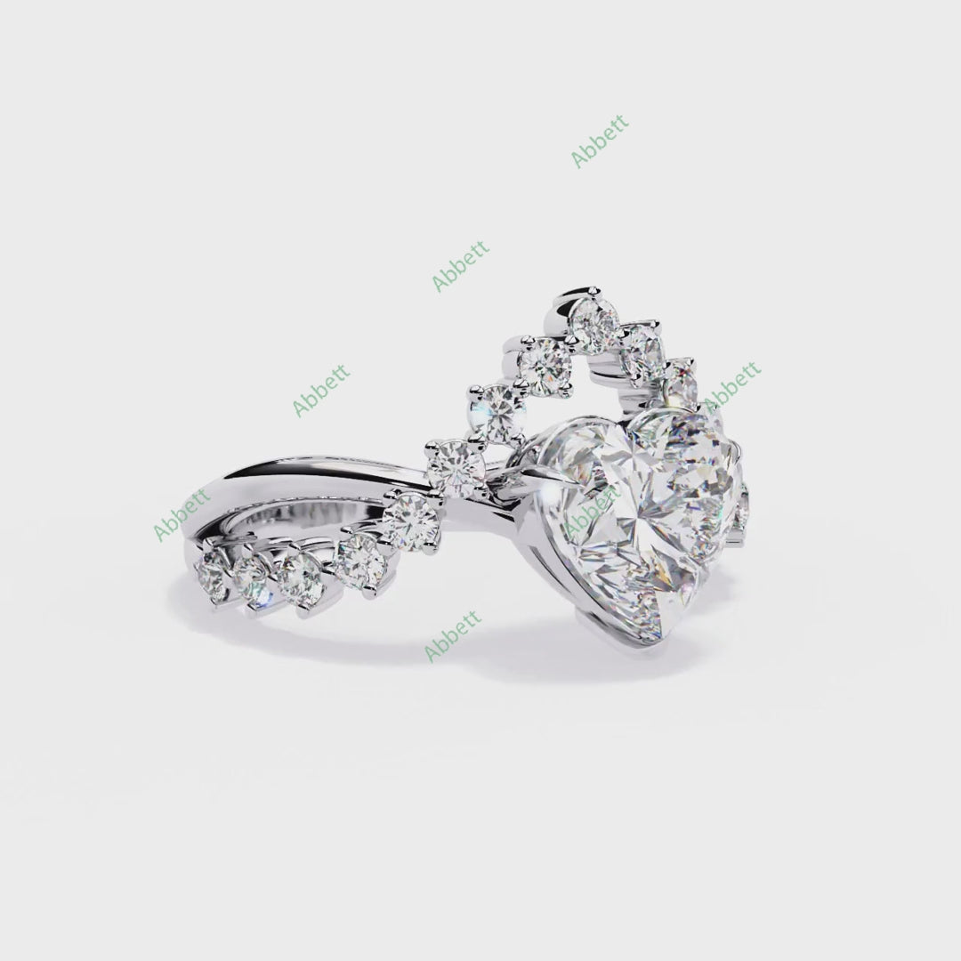 Accented Engagement Ring ENAC1179