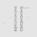 Load and play video in Gallery viewer, Four Prong Dangle &amp; Drop Earring DAFO035
