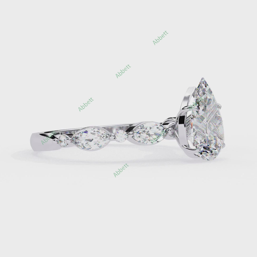 Accented Engagement Ring ENAC1497