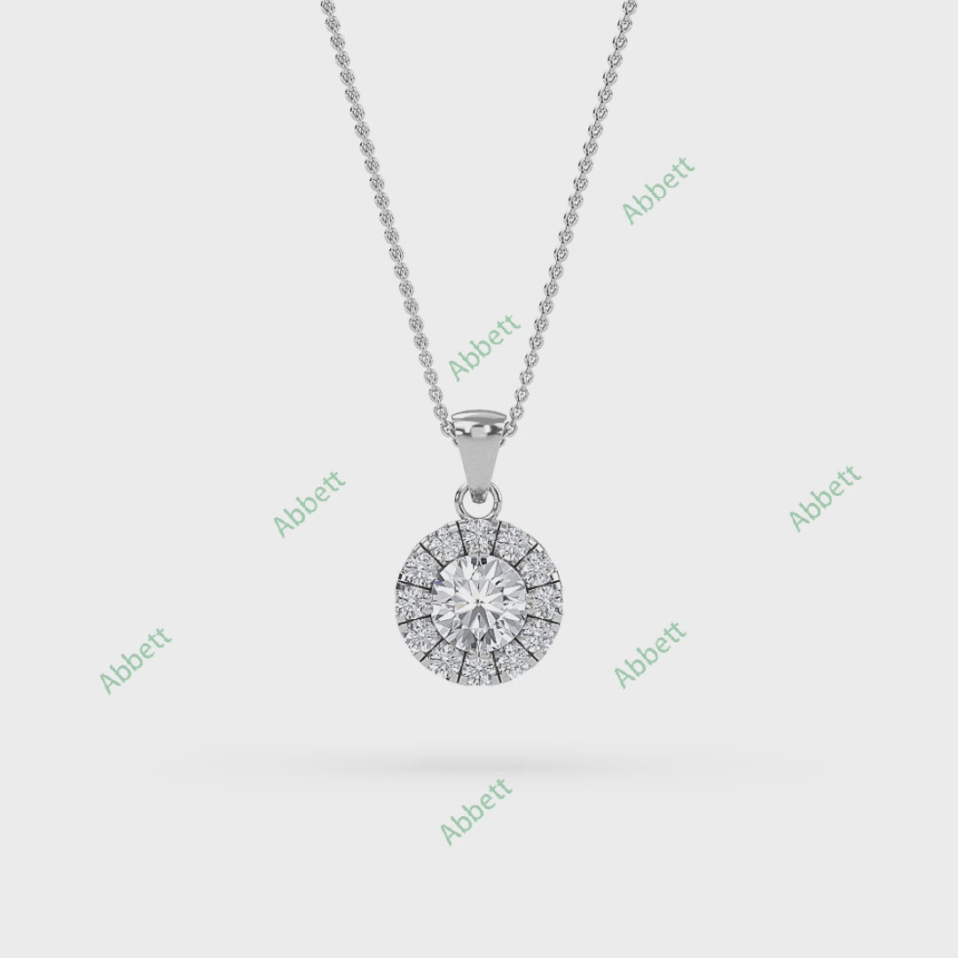 Fashion Halo Pendant PEHA006