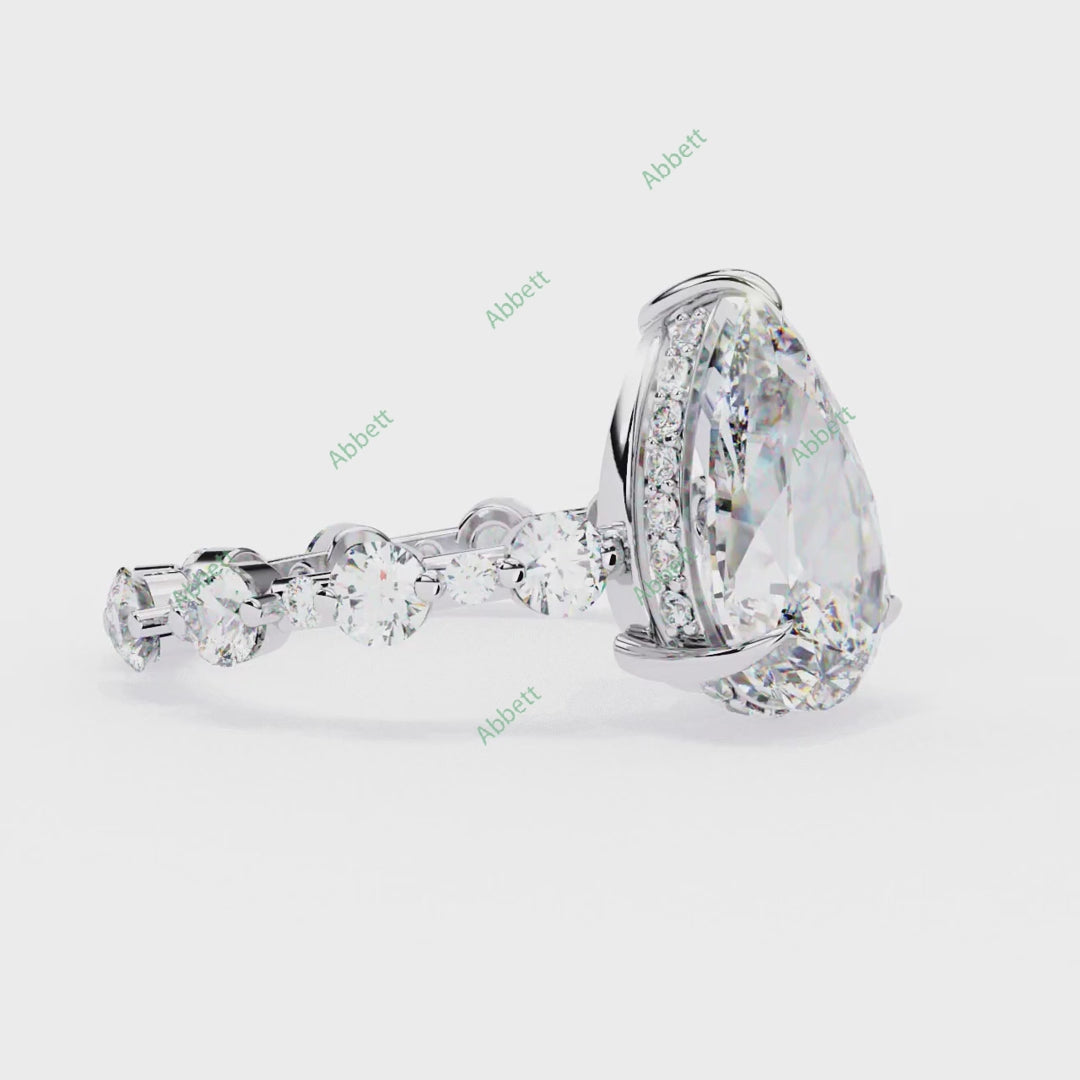 Hidden Halo Engagement Ring ENHI1126