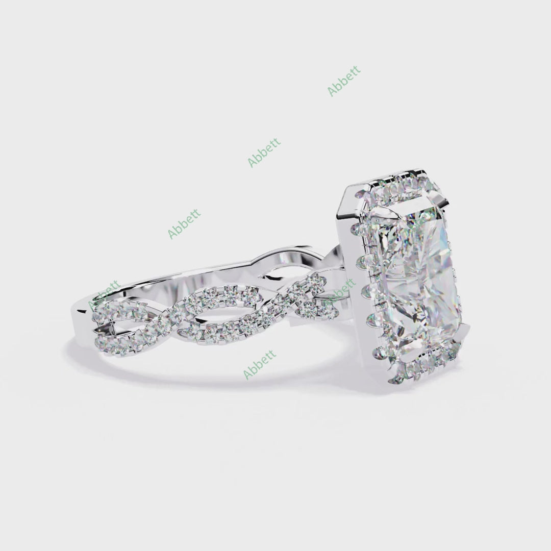 Halo Engagement Ring ENHA1106