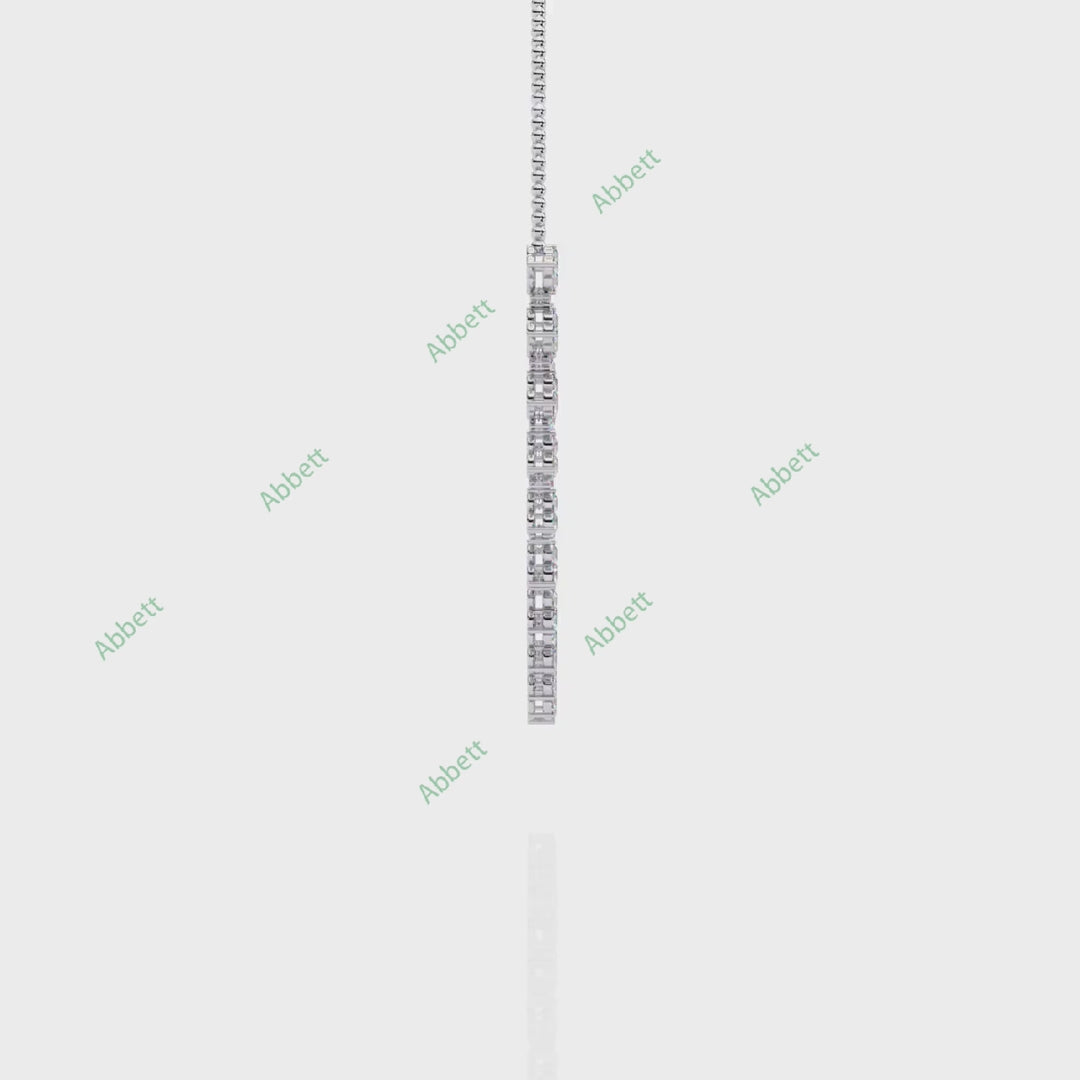 Graduated Tennis Necklace NETE1309