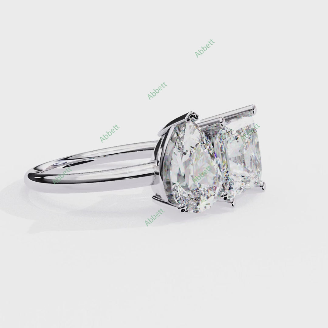 Two Stone Engagement Ring ENTW1170