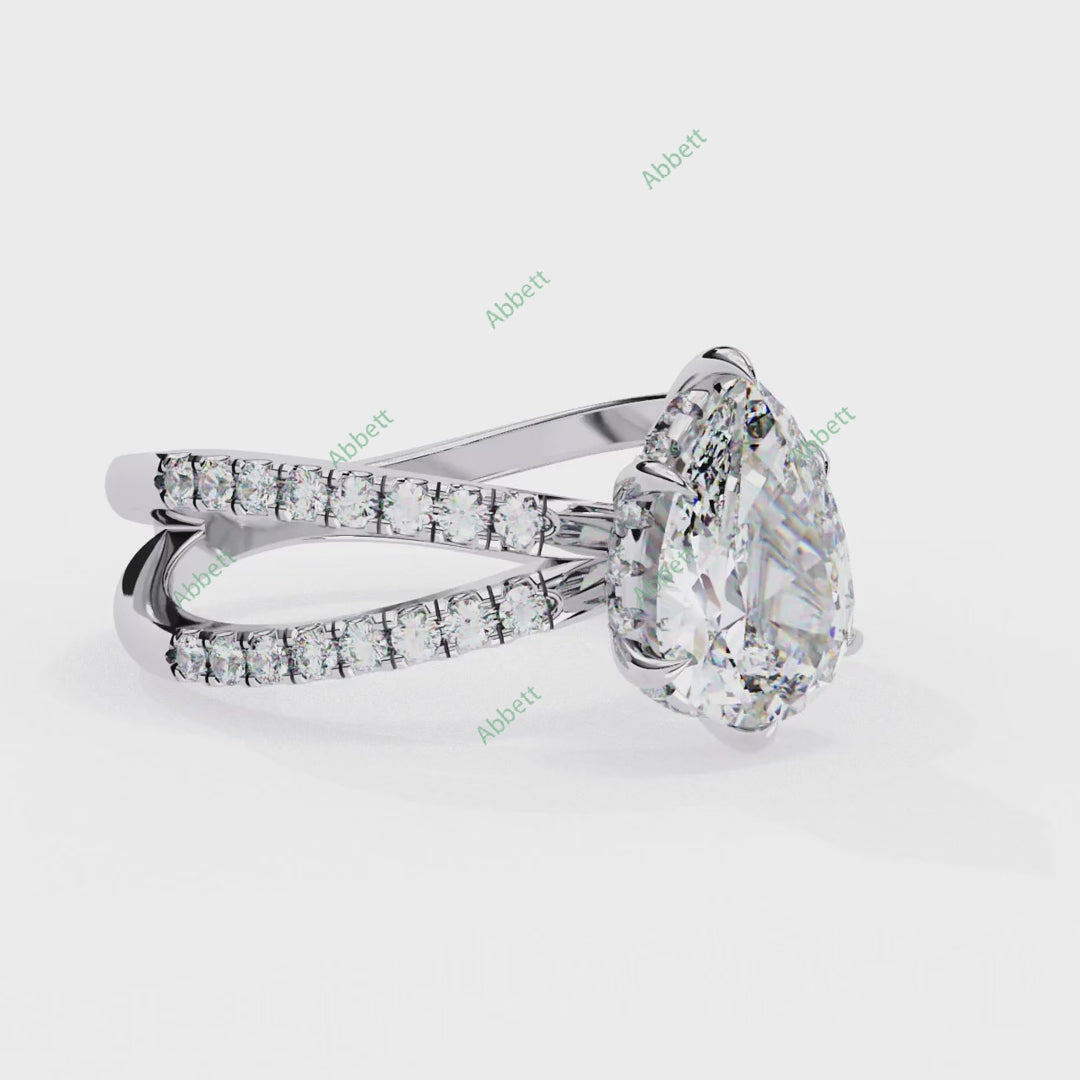Hidden Halo Engagement Ring ENHI1531