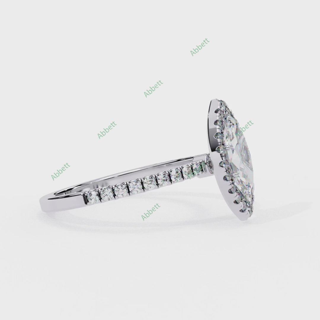 Halo Engagement Ring ENHA1054