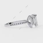 Load and play video in Gallery viewer, Hidden Accent Engagement Ring ENHI1483
