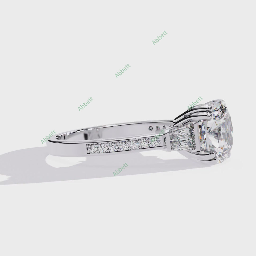 Accented Engagement Ring ENAC1099