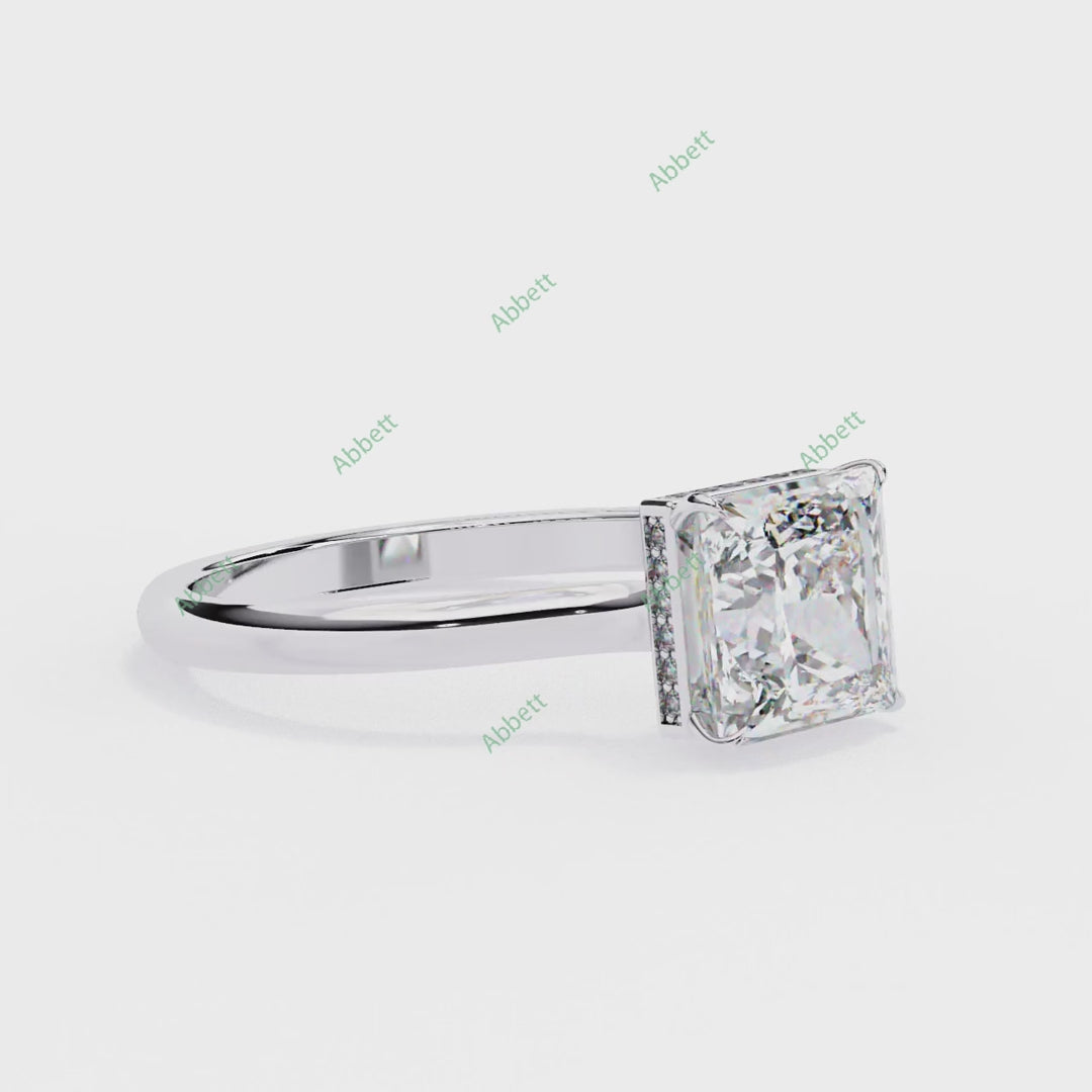 Hidden Halo Engagement Ring ENHI1520