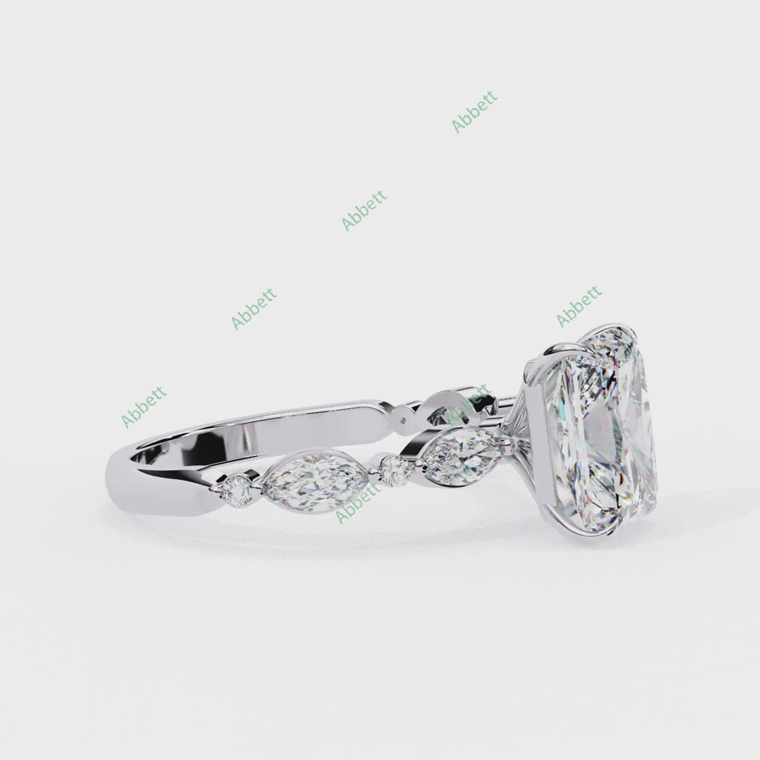 Accented Engagement Ring ENAC1493