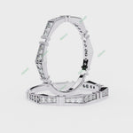 Load and play video in Gallery viewer, Anniversary Wedding Band WEAN1034
