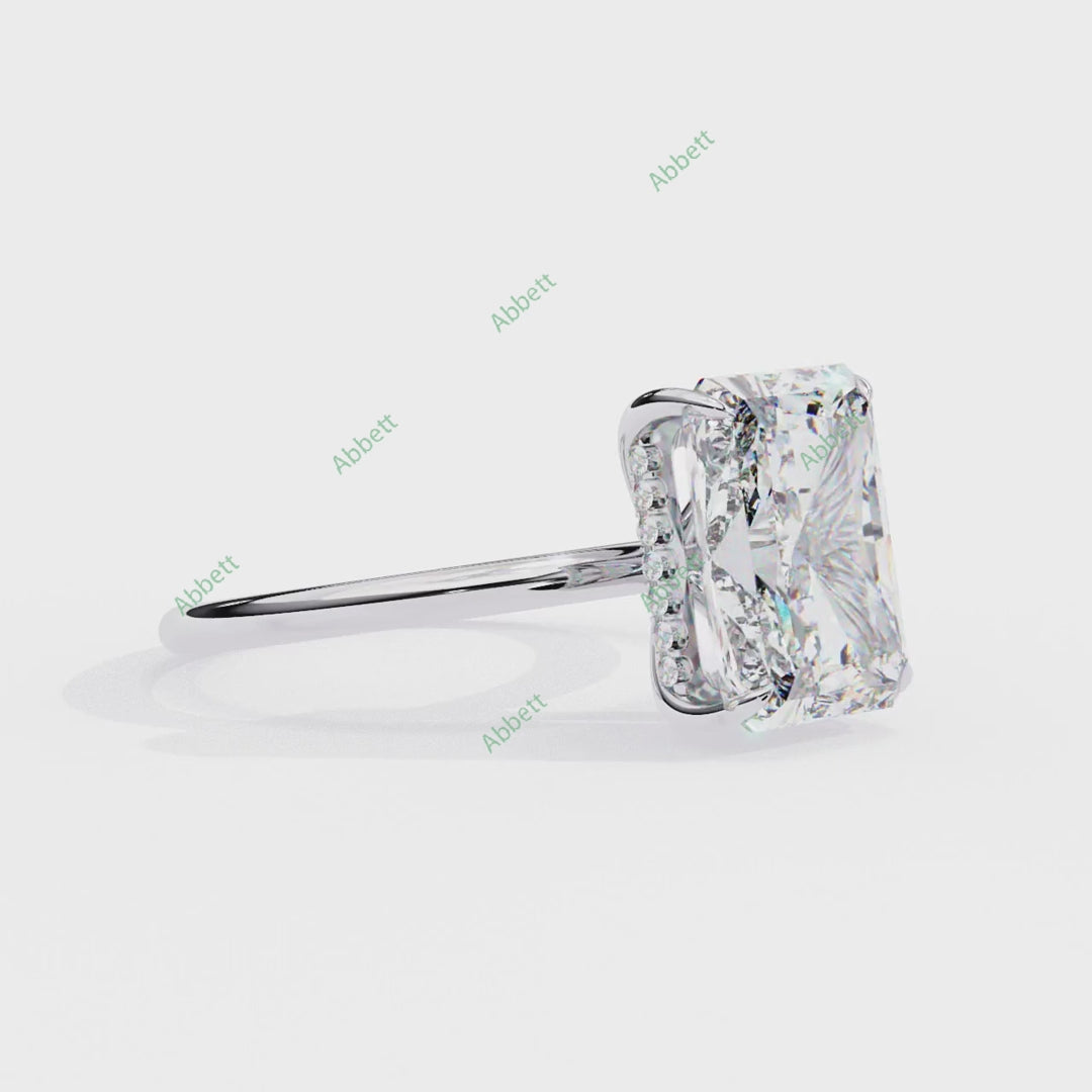 Hidden Halo Engagement Ring ENHI1151