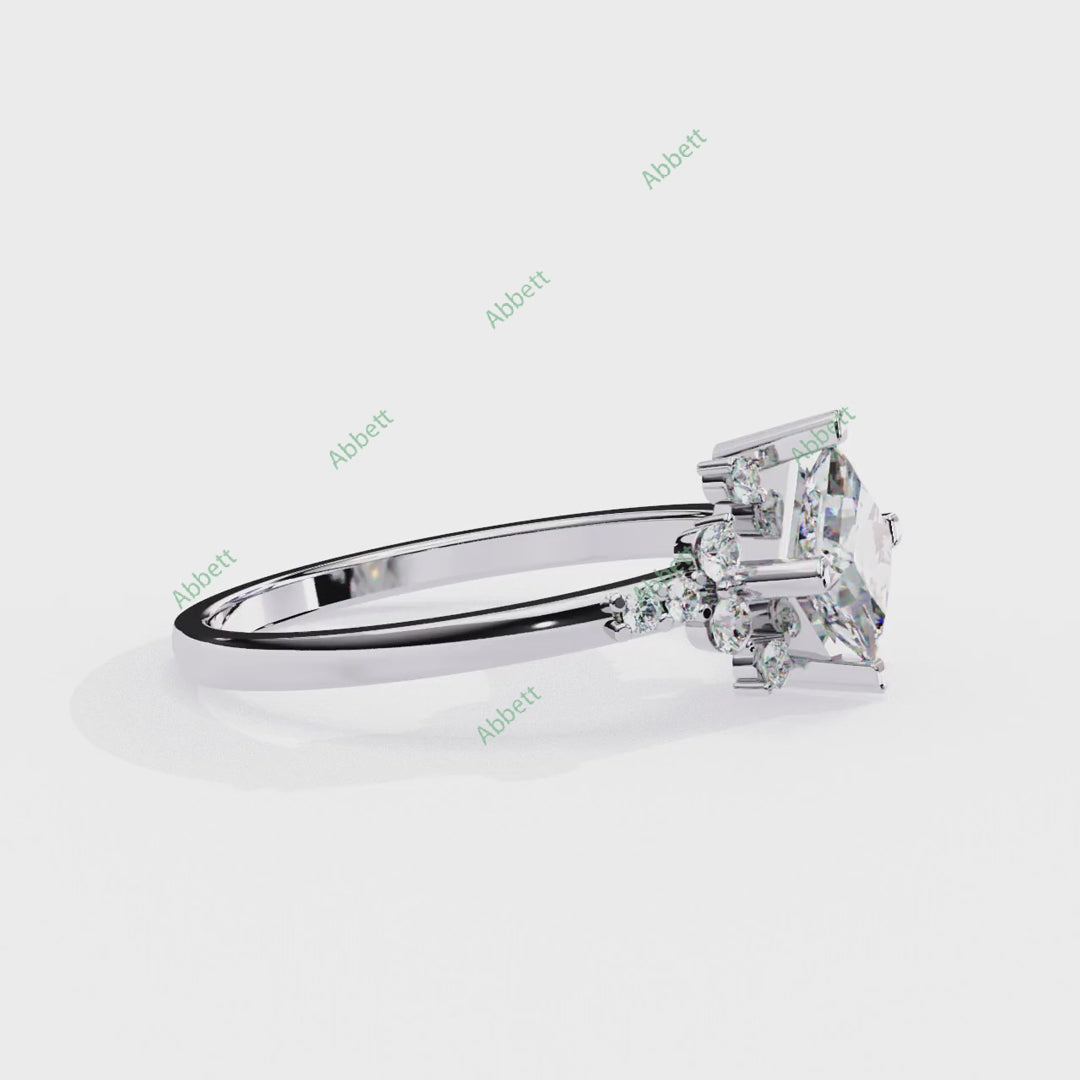 Accented Engagement Ring ENAC1173
