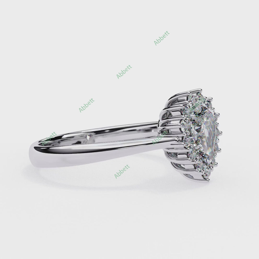 Halo Engagement Ring ENHA1505