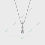 Load and play video in Gallery viewer, Solitaire Pendant PESO017
