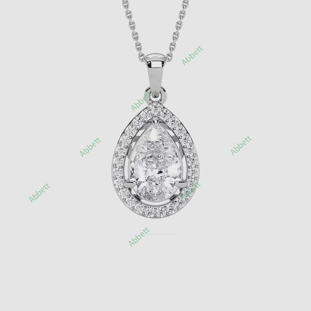 Fashion Halo Pendant PEHA034