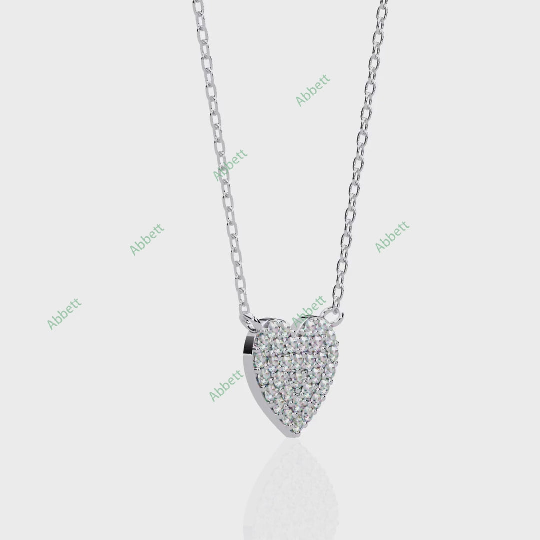 Cluster Heart Pendant PE1255