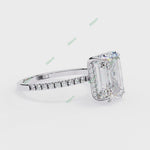 Load and play video in Gallery viewer, Hidden Halo Engagement Ring ENHI1147
