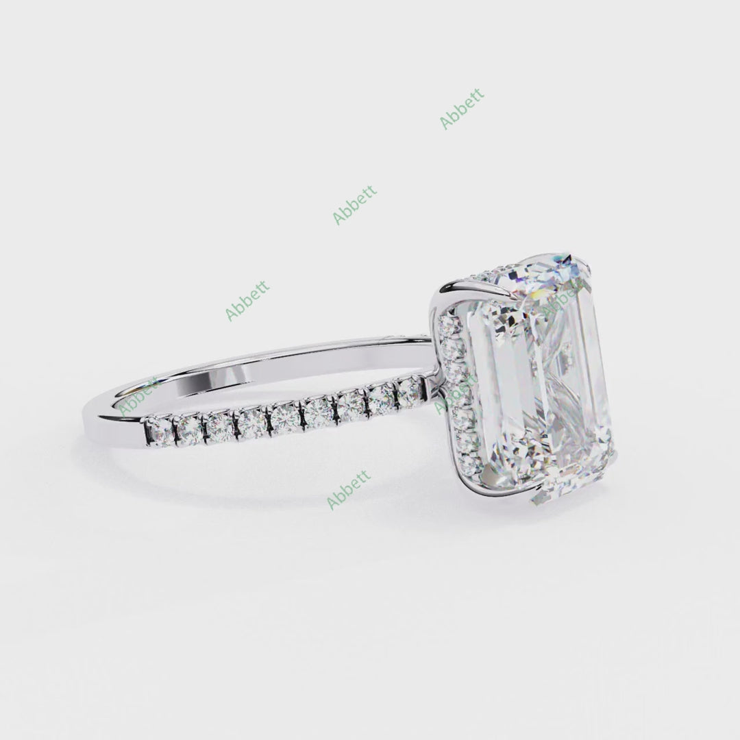 Hidden Halo Engagement Ring ENHI1147
