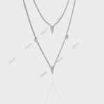 Load and play video in Gallery viewer, Round Layered Necklace NELA1304
