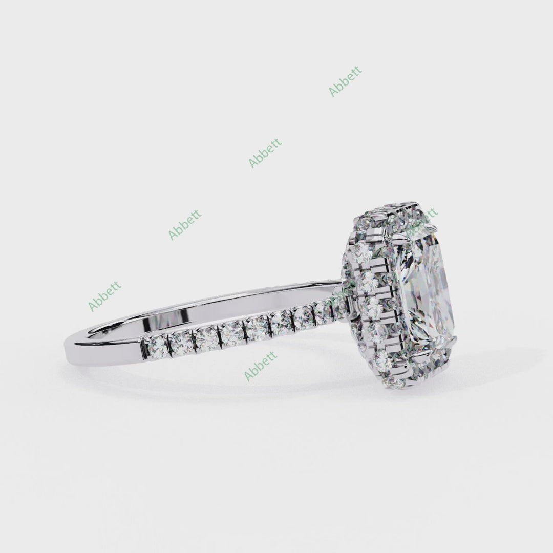 Hidden Halo Engagement Ring ENHI1487