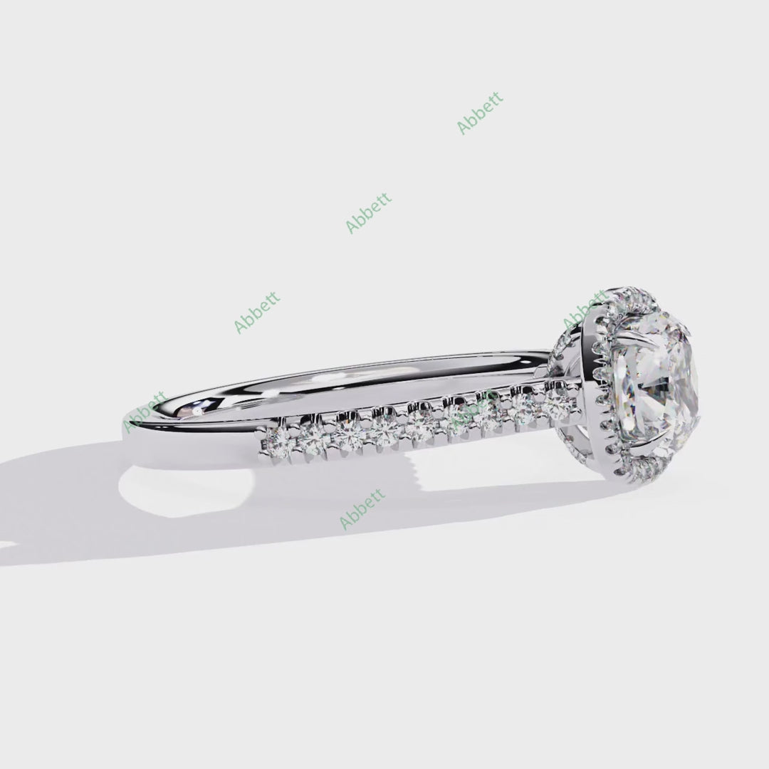 Halo Engagement Ring ENHA1103