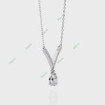 Load and play video in Gallery viewer, Pear Drop Necklace NEDR1292
