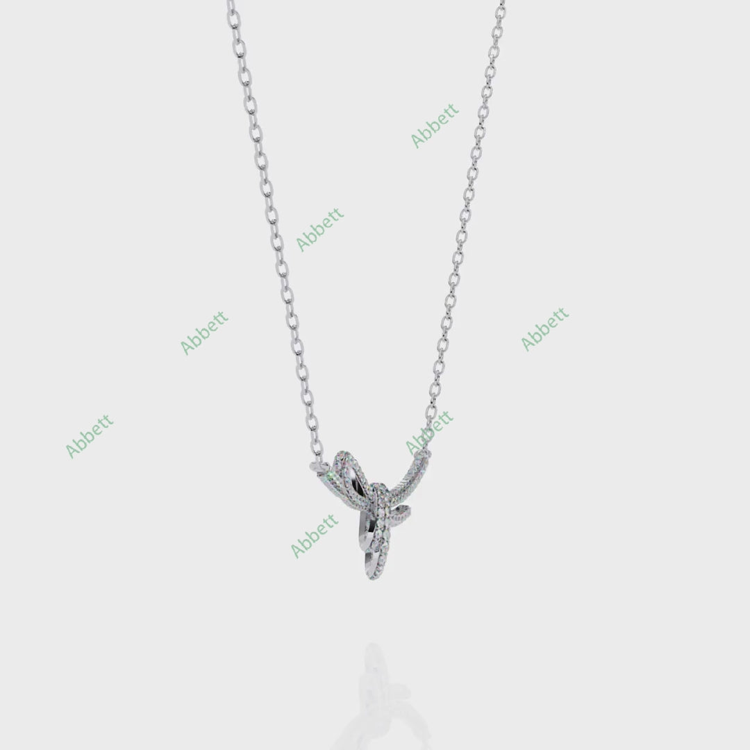 Bow Designer Necklace NEBO1286